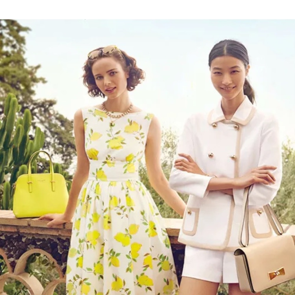 Kate Spade Lemon Dress Sz 4